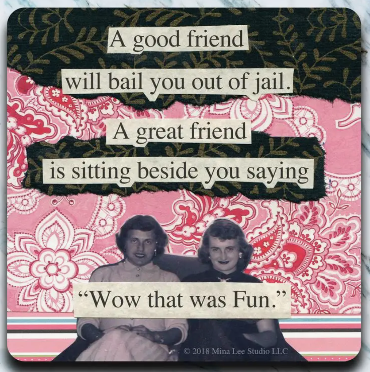 Slightly Inappropriate Neoprene Coasters