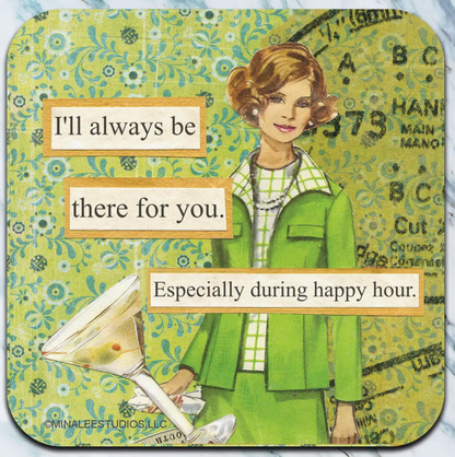 Slightly Inappropriate Neoprene Coasters