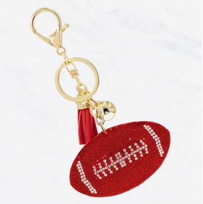 Glitzy Rhinestone Keyring