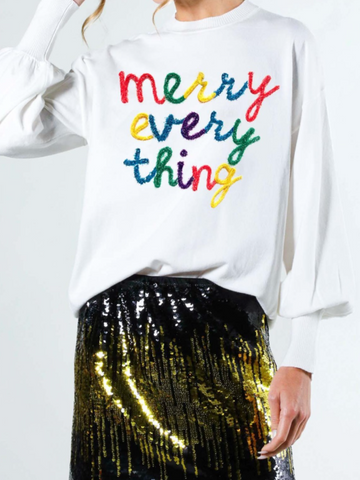 merry everything sweater
