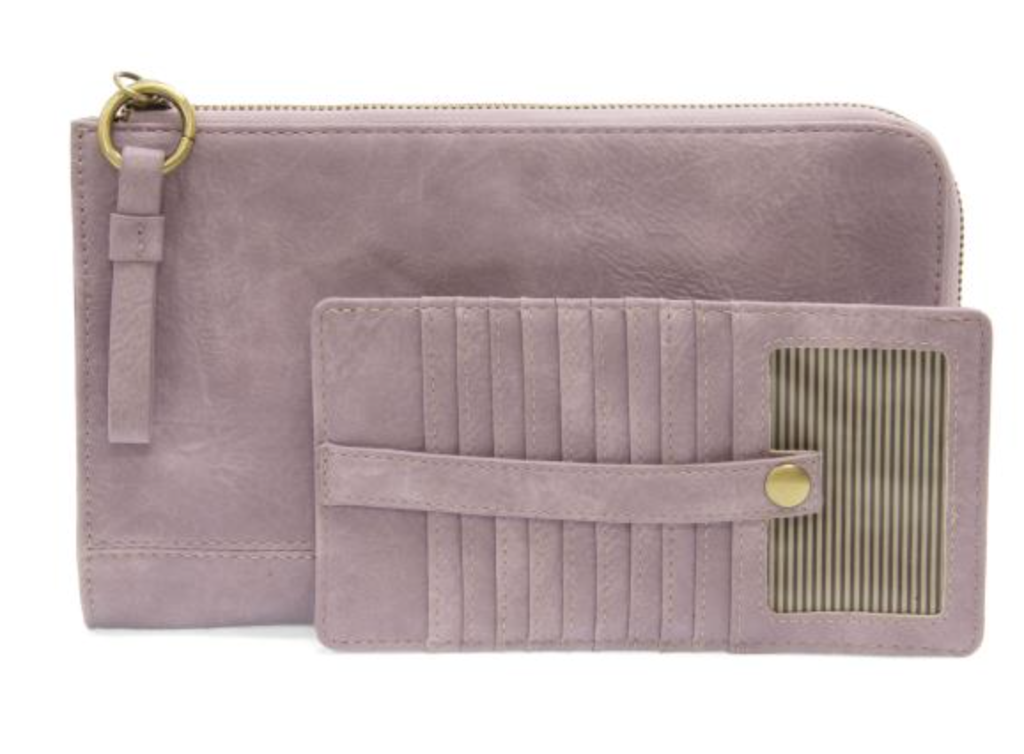 Karina Vegan Leather Large Wristlet & Wallet