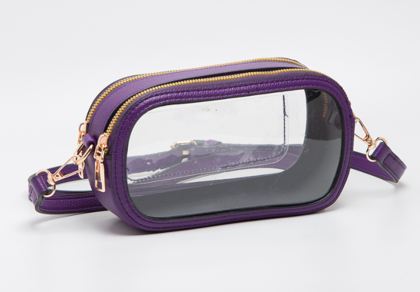 Clear Oval Stadium Bag
