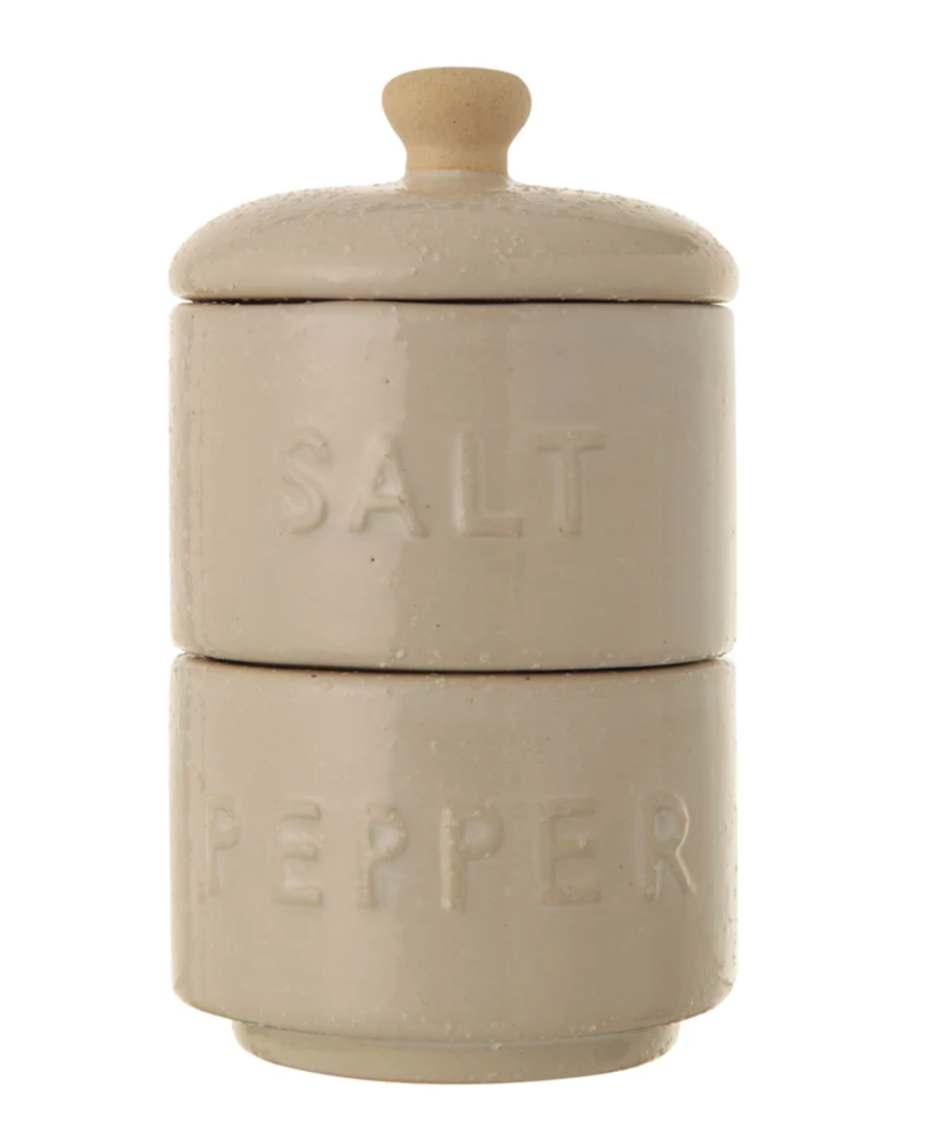 Salt & Pepper Pots with Lid
