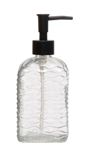 Embossed Soap Dispenser with Pump