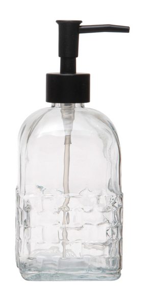 Embossed Soap Dispenser with Pump
