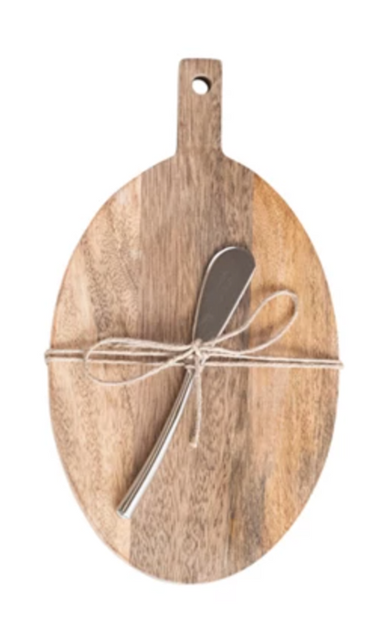 Mango Wood Cheese Cutting Board