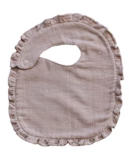 Ruffled Baby Bib