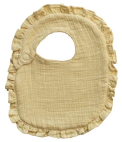 Ruffled Baby Bib