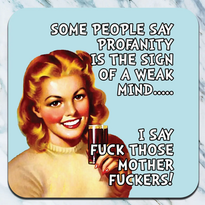 Slightly Inappropriate Neoprene Coasters