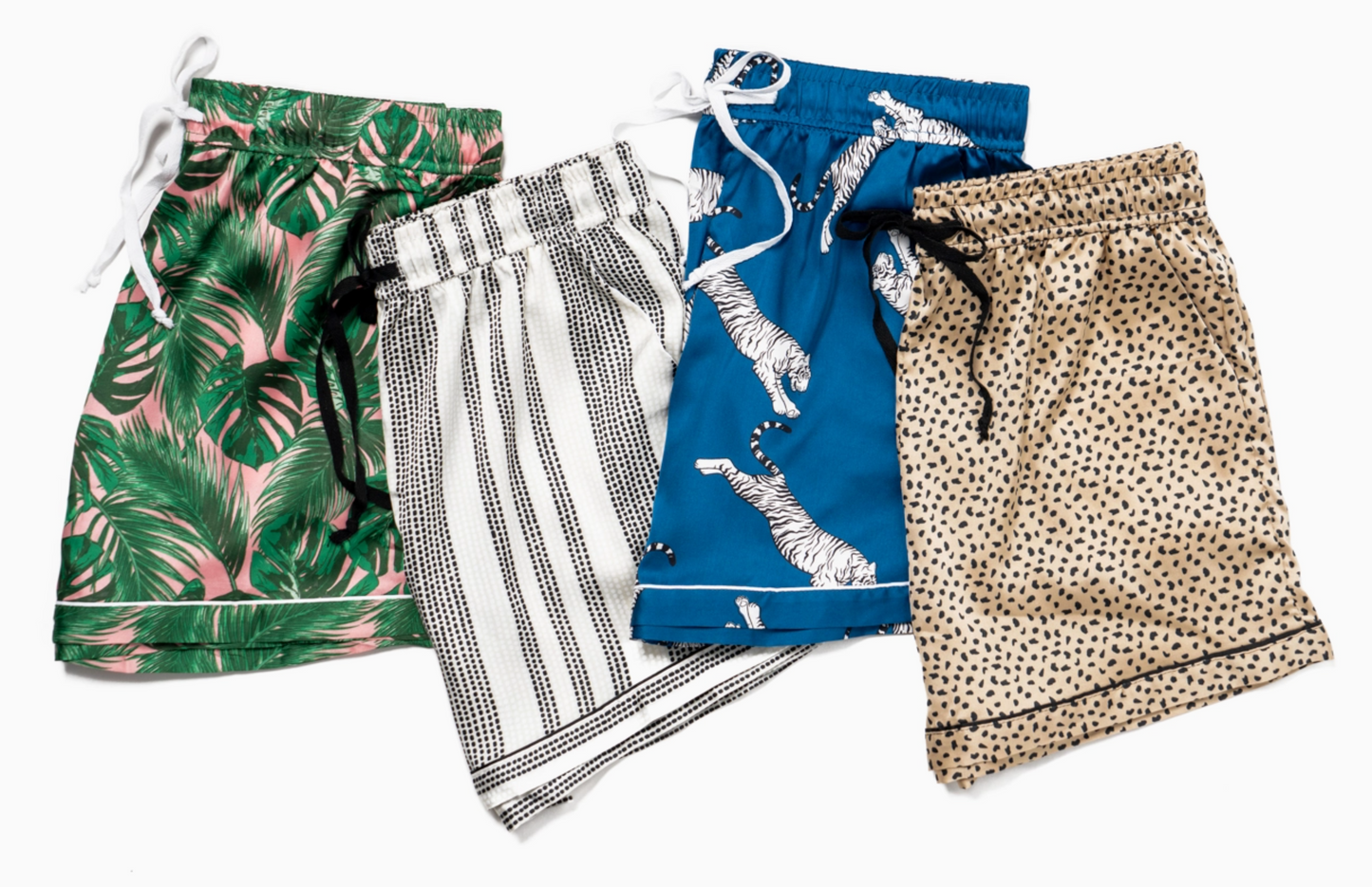 Hello Mello Beauty Sleep Satin Pajama Shorts
