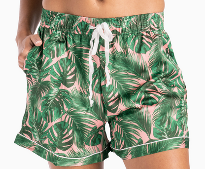 Hello Mello Beauty Sleep Satin Pajama Shorts