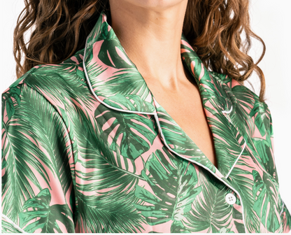 Hello Mello Beauty Sleep Satin Pajama Tops