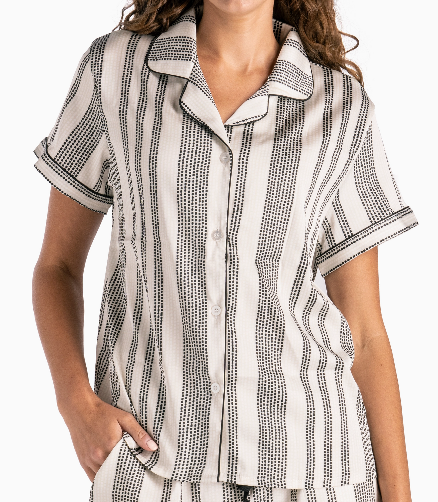 Hello Mello Beauty Sleep Satin Pajama Tops