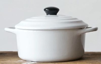 Stoneware Mini Baker with Lid
