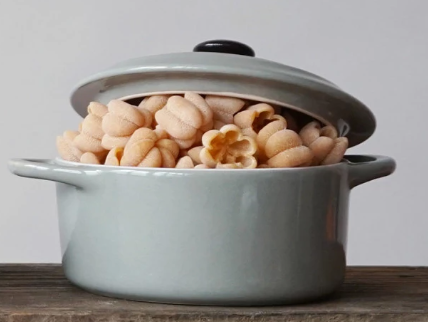 Stoneware Mini Baker with Lid