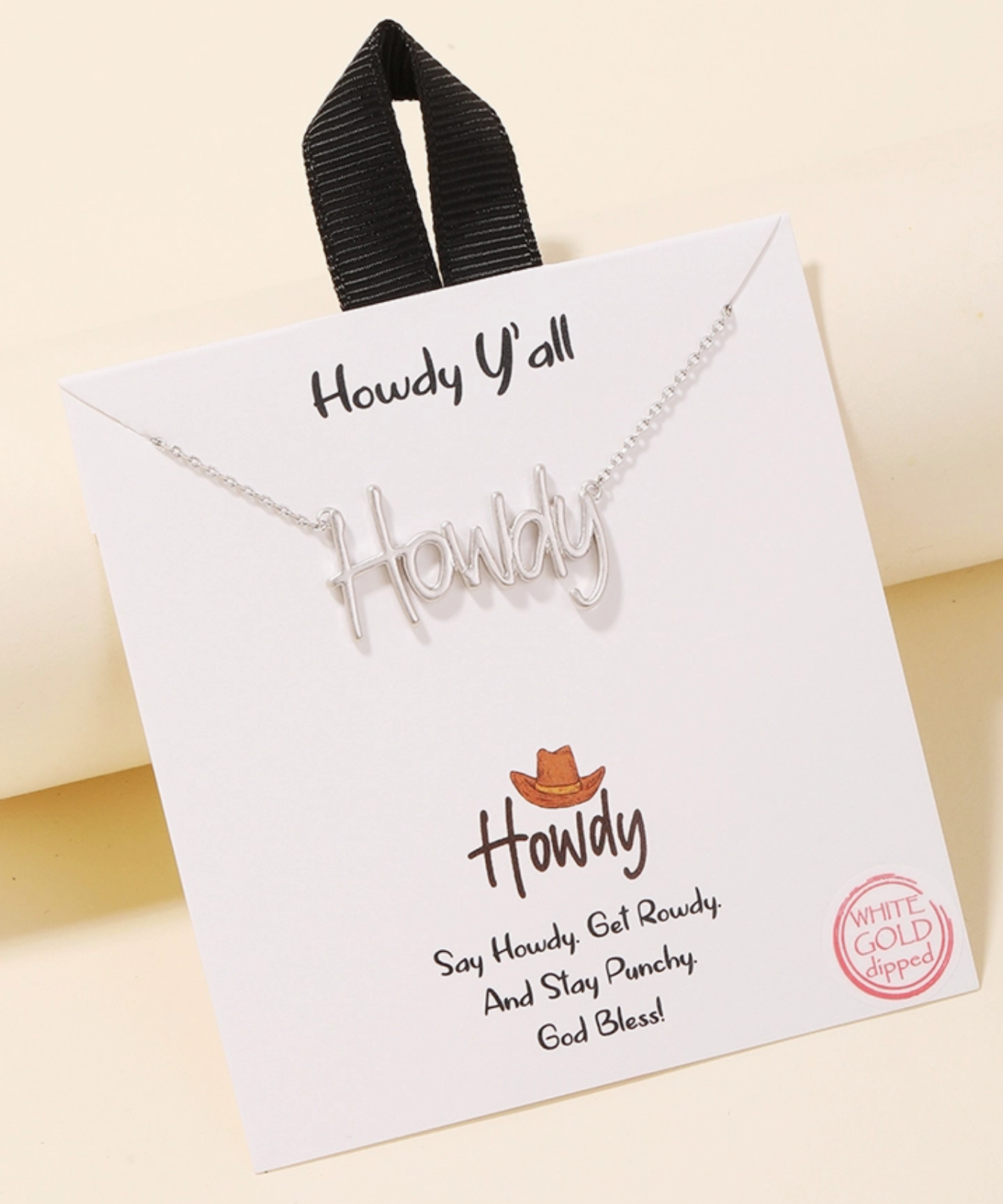 Howdy Necklace