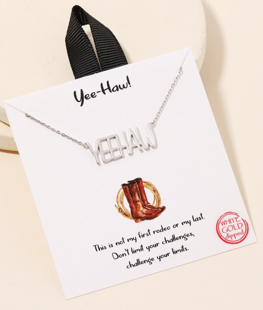 Yeehaw Necklace