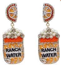 Beaded Statement Earrings