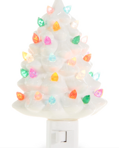 Vintage Christmas Tree Night Light