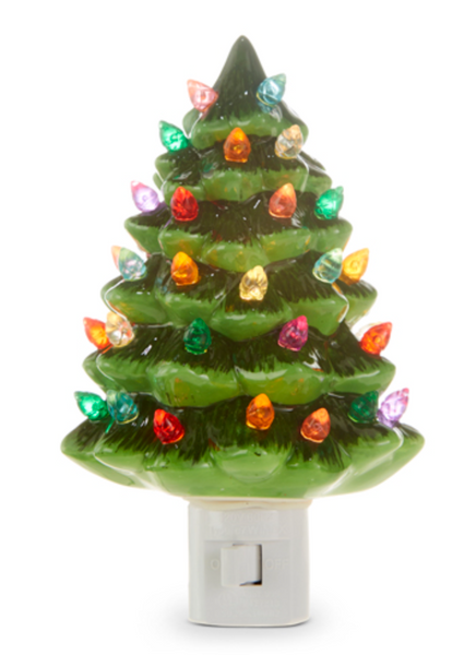 Vintage Christmas Tree Night Light