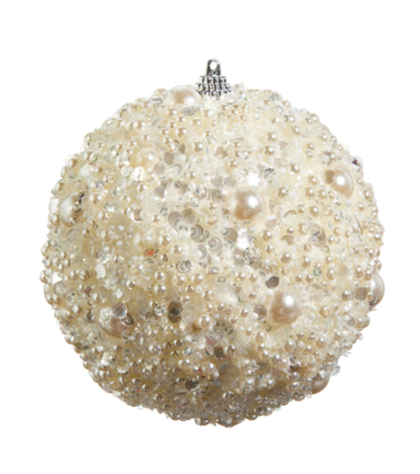 Pearl Embellished Ornament