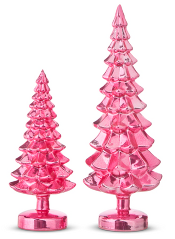 Pink Glass Tree