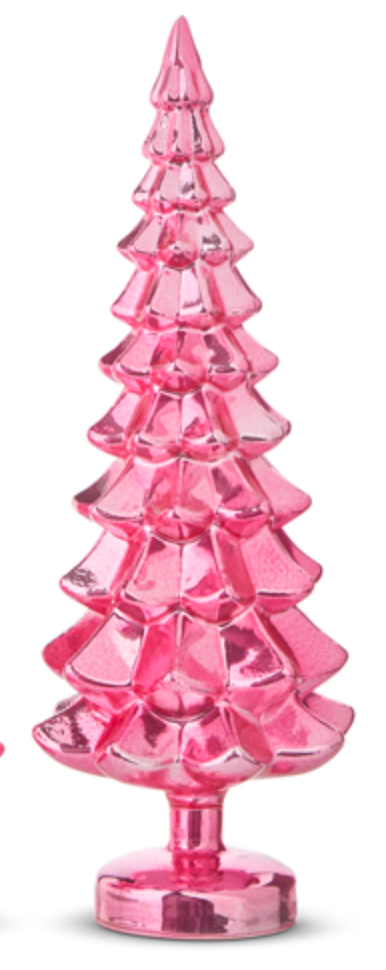 Pink Glass Tree