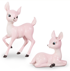 Pink Retro Deer