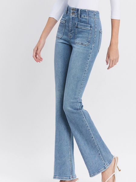 GUILTLESS HIGH RISE FRONT POCKET JEANS