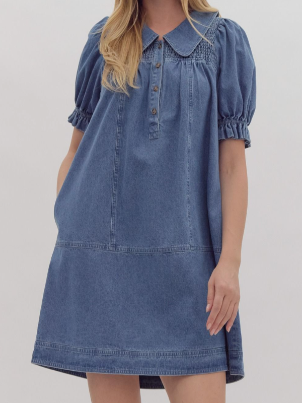 DALLAS DENIM DRESS