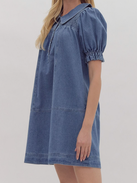 DALLAS DENIM DRESS