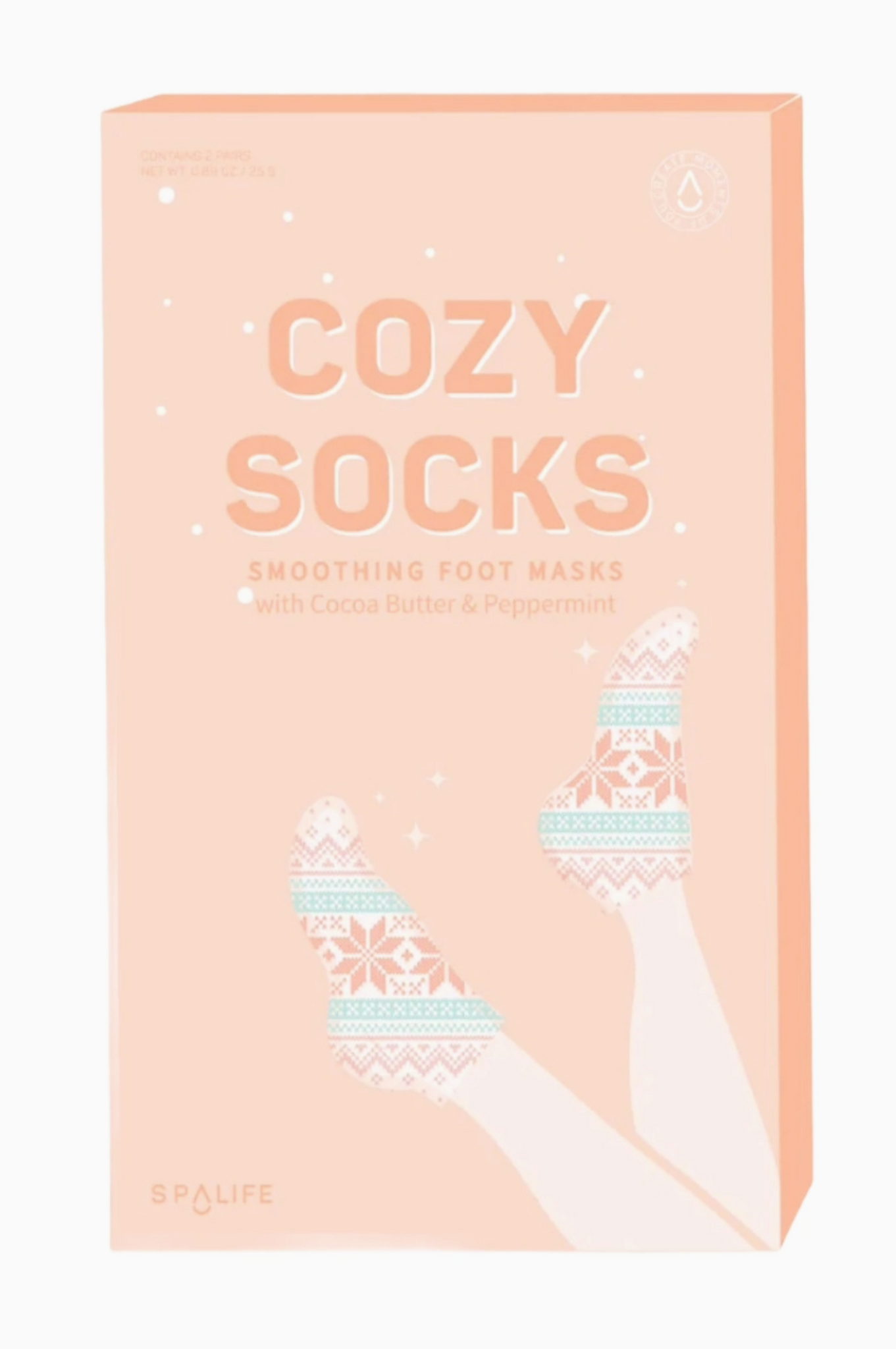 Holiday Cozy Socks Smoothing Foot Mask