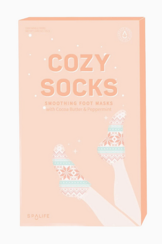 Holiday Cozy Socks Smoothing Foot Mask