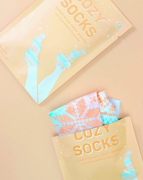 Holiday Cozy Socks Smoothing Foot Mask