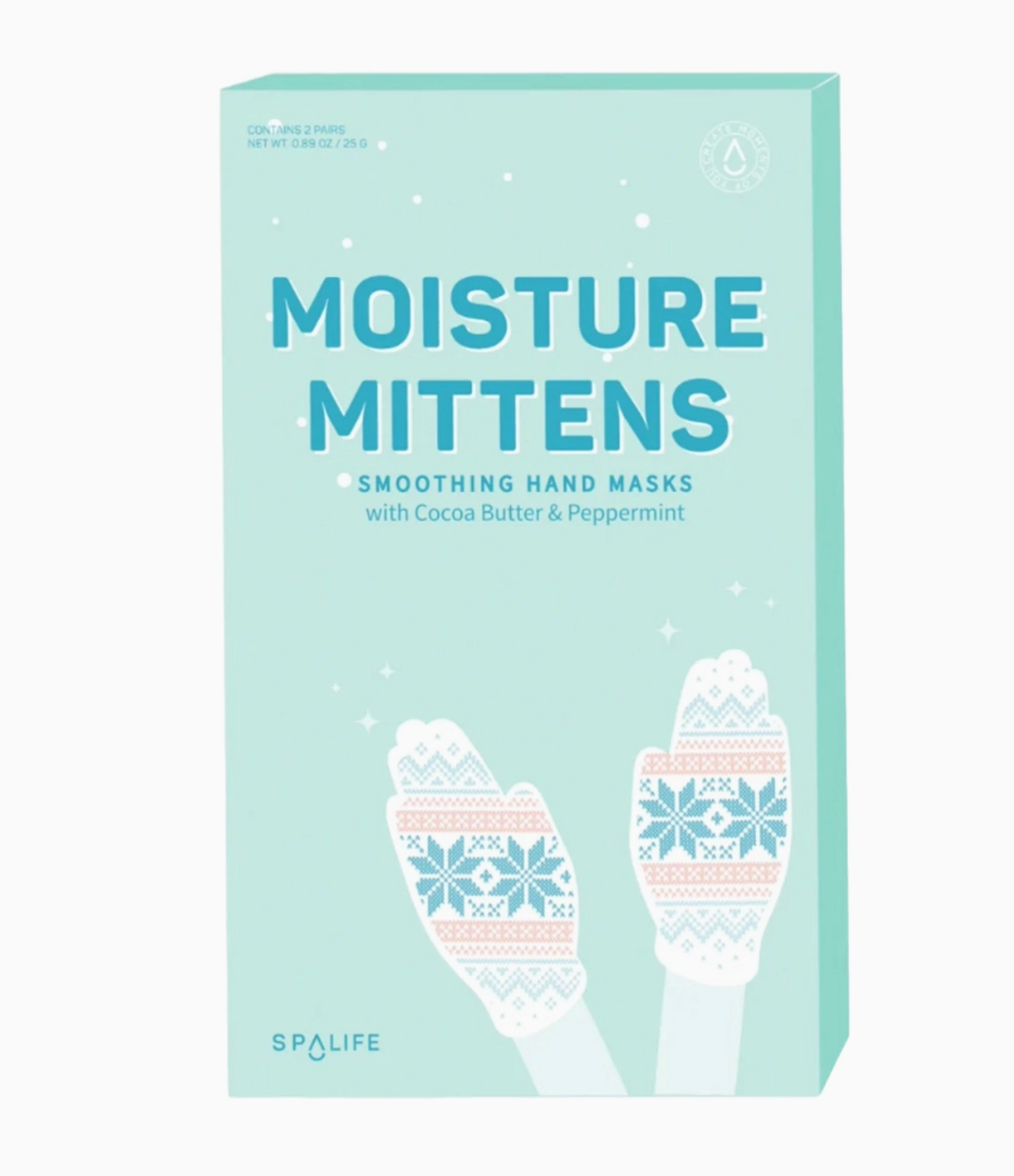 Holiday Moisture Mittens Smoothing Hand Gloves