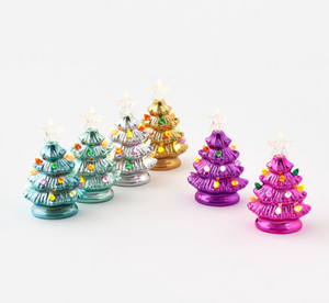 Lighted Mini Christmas Tree