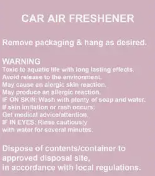 Car Air Freshener