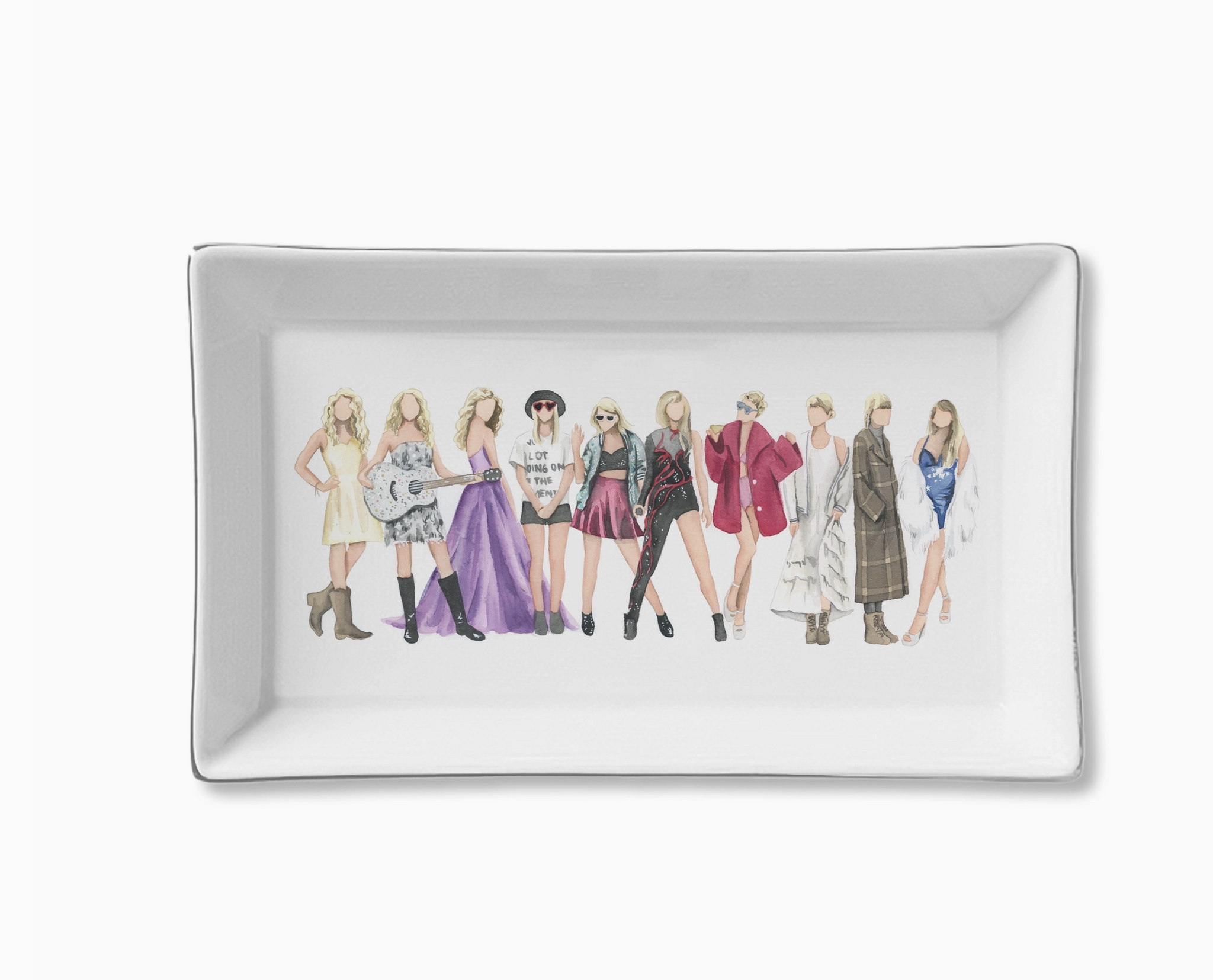 Taylor Swift Eras Ceramic Tray