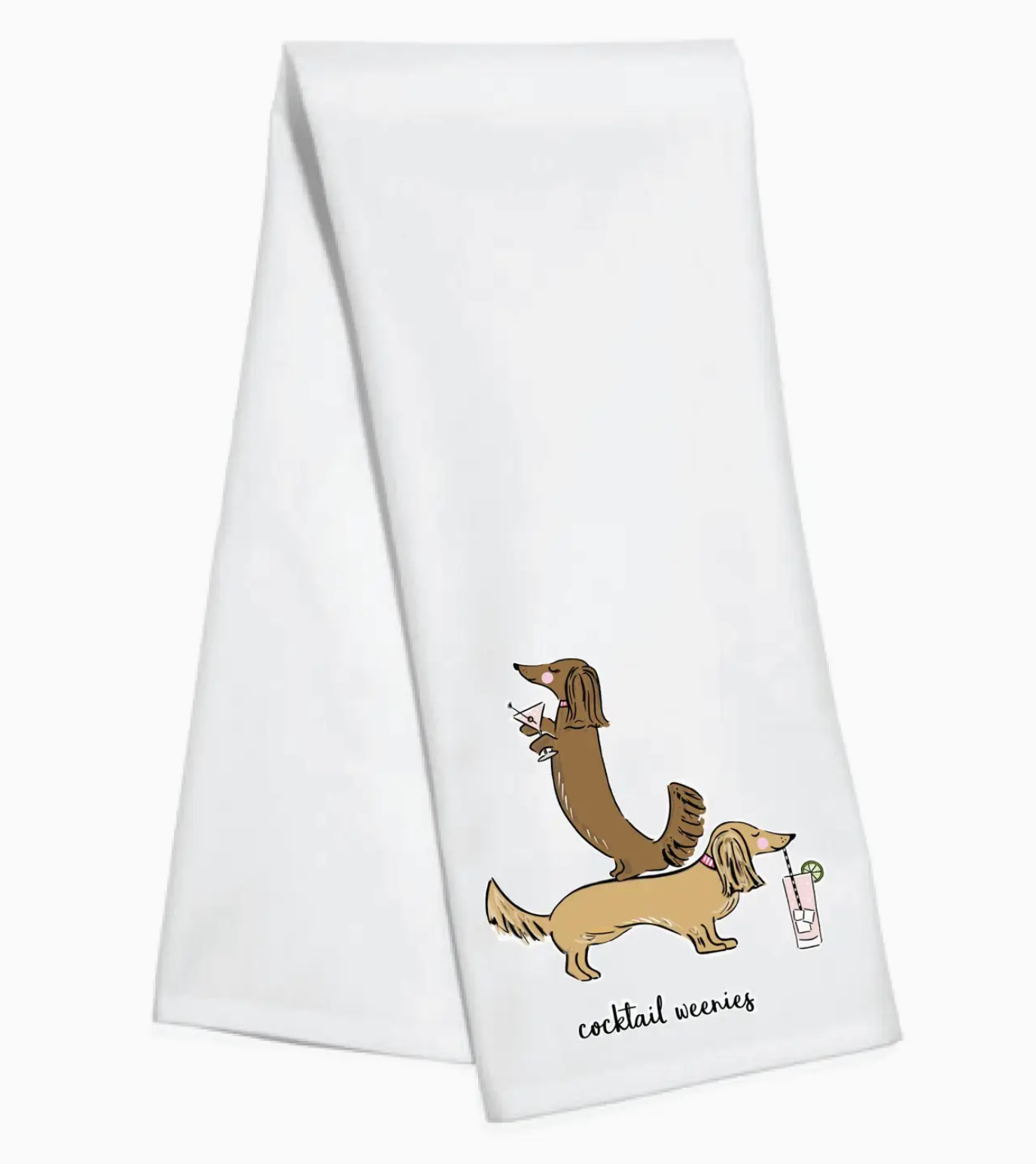 Cocktail Weenies Kitchen Towel