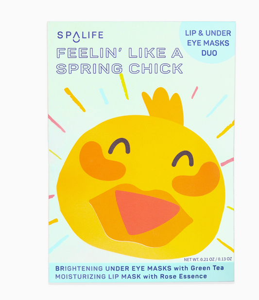 Feelin’ Like A Spring Chick Lip & Under Eye Masks Duo