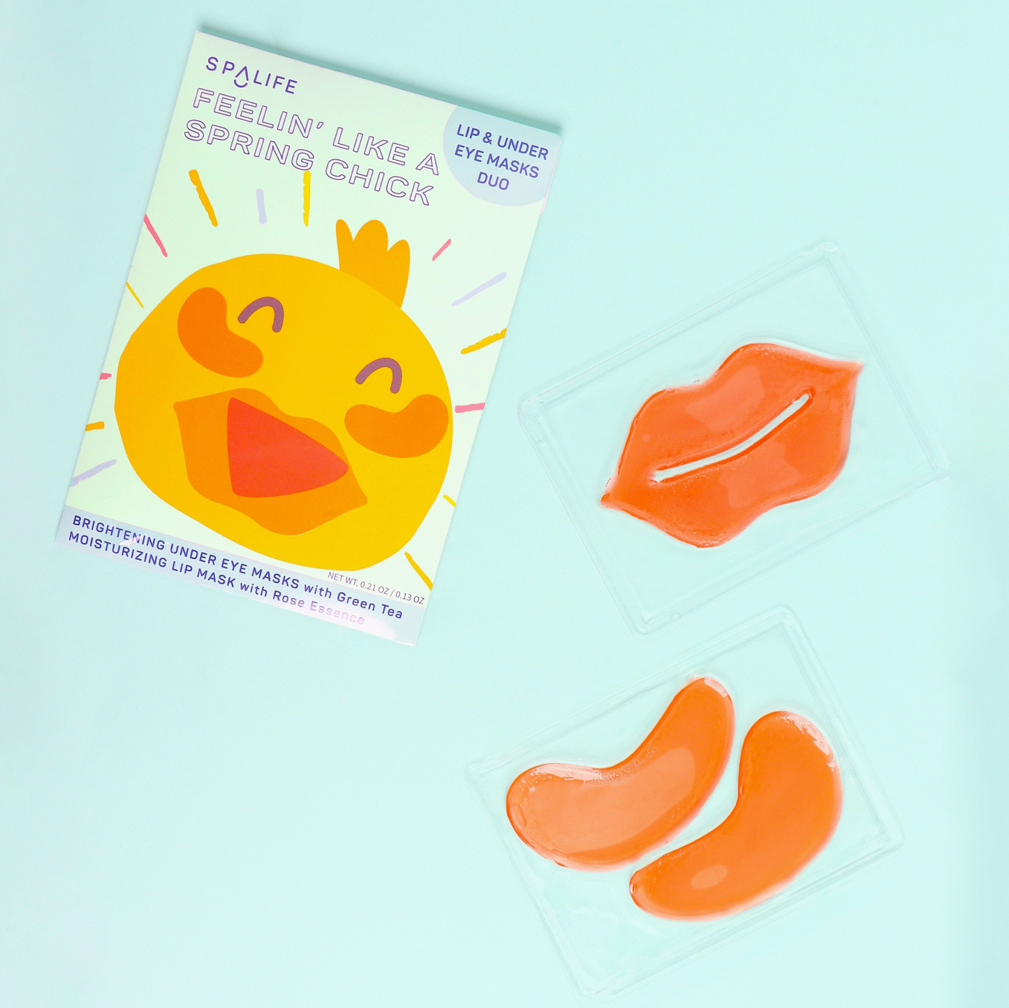 Feelin’ Like A Spring Chick Lip & Under Eye Masks Duo