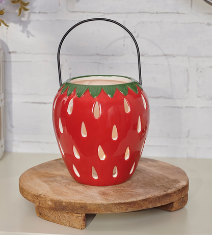 Strawberry Candle Holder