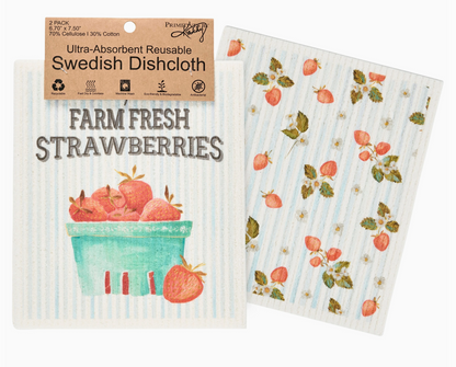 Berry Swedish Dishcloth Set