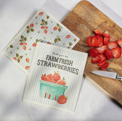 Berry Swedish Dishcloth Set