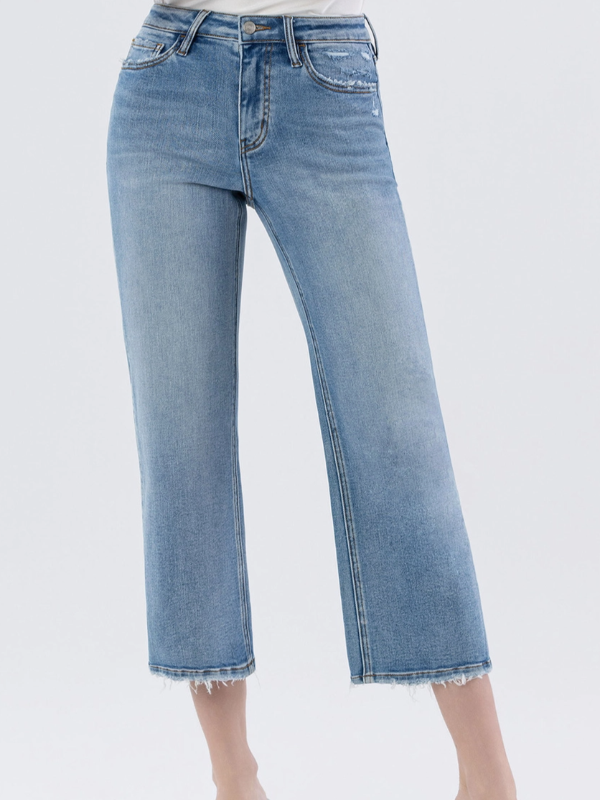 Captivating High Rise Slim Crop Jeans