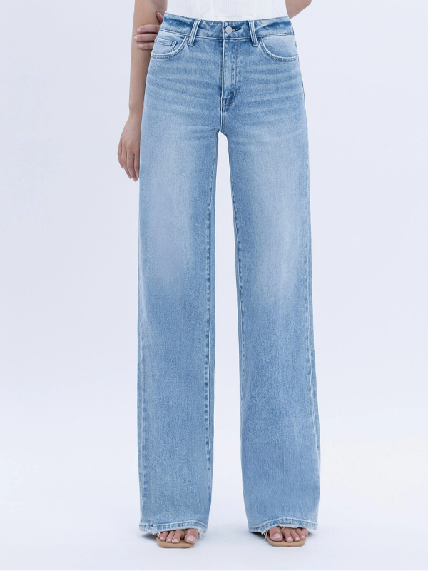 Advantageous High Rise Wide Leg Jeans
