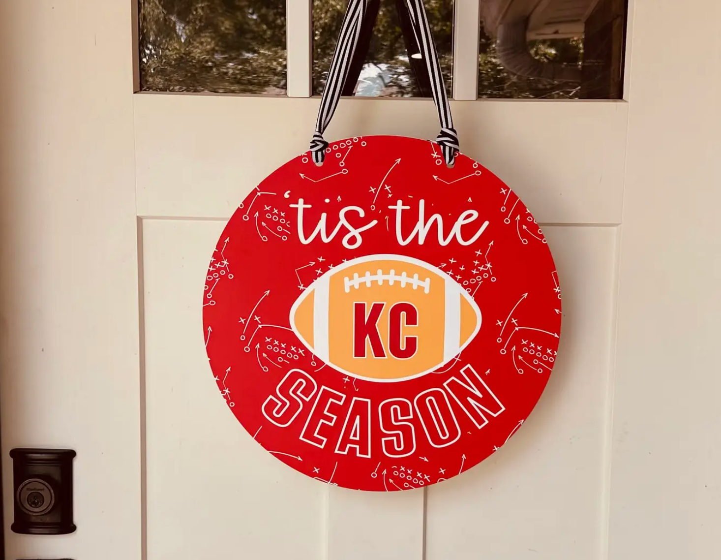 Tis the Season KC Door Sign