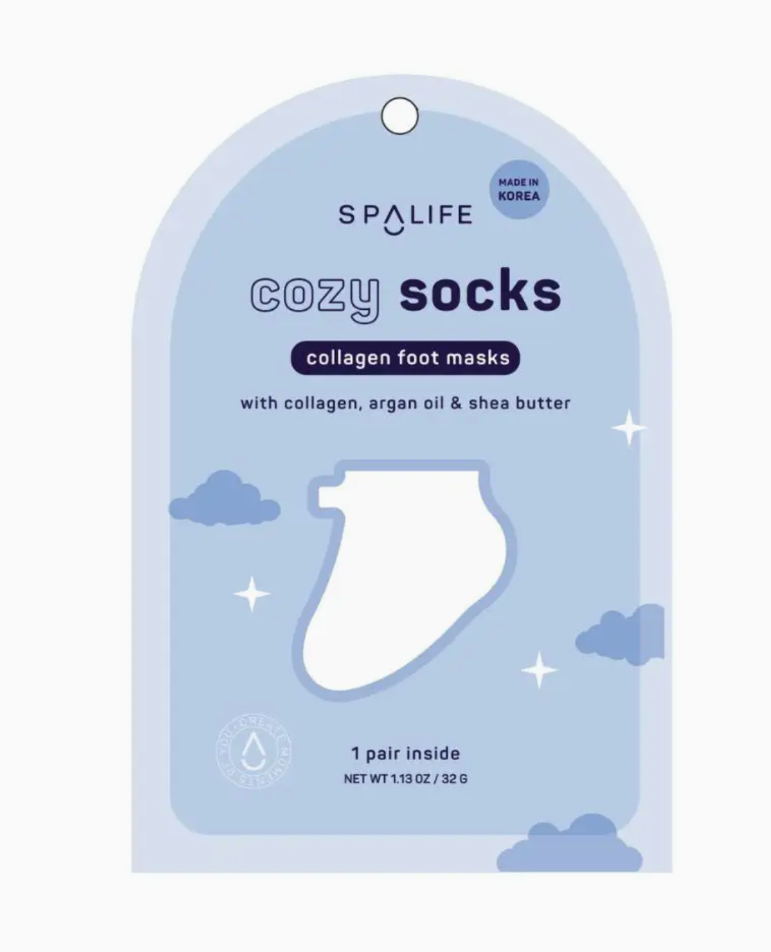 Cozy Socks Collagen Foot Mask