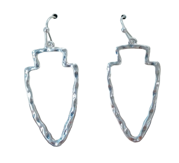 Mini Arrowhead Earrings