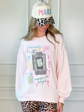 Mahjong Collage Sweatshirt